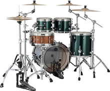 Load image into Gallery viewer, Mapex Saturn Evolution Hybrid Fusion Birch Brunswick Green Lacquer Drums 20x16,10x7,12x8,14x14 Shell Pack Authorized Dealer