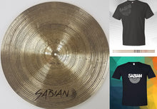 Load image into Gallery viewer, Sabian Crescent 22" Stanton Moore Wide Ride Cymbal +Free T-Shirt, Drumsticks | NEW Authorized Dealer