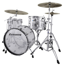 Load image into Gallery viewer, Ludwig Pre-Order Vistalite Clear Custom 14x24/16x16/8x12 Acrylic Kit Drums Shell Pack | Made in the USA | Special Order | Authorized Dealer
