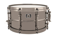 Load image into Gallery viewer, Ludwig Universal Metal 7x13" Black Brass Snare Drum w/Black Nickel Die Cast Hoops Authorized Dealer