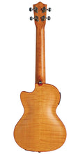 Load image into Gallery viewer, Lanikai Flame Maple Thin Body Tenor Acoustic/Electric Ukulele Natural | +Uke Bag | WorldShip | Authorized Dealer