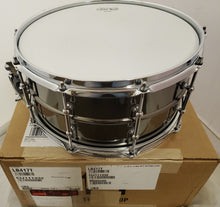 Load image into Gallery viewer, Ludwig *Pre-Order* Black Beauty 6.5x14" Smooth Shell Brass Snare Drum w/Tube Lugs LB417T | NEW | Special Order | Authorized Dealer