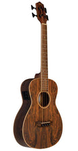 Load image into Gallery viewer, Lanikai Figured Bocote BASS Uke Acoustic/Electric Ukulele 23.4" Scale | +GigBag! | Authorized Dealer