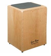 Load image into Gallery viewer, Gon Bops Flamenco Cajon Drum Natural Handmade Lightweight +Bag, Seatpad, Shipping  Authorized Dealer