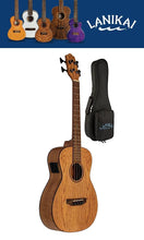 Load image into Gallery viewer, Lanikai Oak BASS Uke Acoustic/Electric Ukulele +Deluxe Padded Bag Ships Worldwide| Authorized Dealer