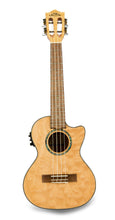 Load image into Gallery viewer, Lanikai Quilted Maple Natural Acoustic/Electric Tenor Cutaway Ukulele +FREE Bag | Authorized Dealer