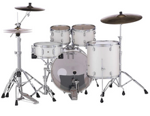 Load image into Gallery viewer, Pearl Decade Maple White Satin Pearl 20x16/10x7/12x8/14x14/14x5.5 Shell Pack Drums +HP930S Hardware