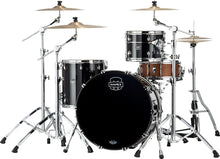 Load image into Gallery viewer, Mapex Saturn Evolution Hybrid Piano Black Lacquer Powerhouse Rock Drum Kit | 24x14,13x9,16x16 Shell Pack Authorized Dealer