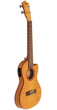 Load image into Gallery viewer, Lanikai Flame Maple Thin Body Tenor Acoustic/Electric Ukulele Natural | +Uke Bag | WorldShip | Authorized Dealer