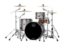 Load image into Gallery viewer, Mapex Saturn Evolution Hybrid Gun Metal Lacquer Organic Rock 3pc Drums Kit 22x16,12x8,16x16 Shell Pack Authorized Dealer