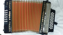 Load image into Gallery viewer, Hohner Corona II Classic EAD Black Negro Accordion Acordeon +GigBag,Straps,Shirt Authorized Dealer