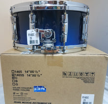 Load image into Gallery viewer, Pearl Pre-Order Reference Ultra Blue Fade 14x6.5" Snare Drum Worldwide Ship | Special Order Authorized Dealer