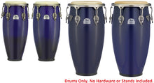 Load image into Gallery viewer, Pearl Primero Pro 4pc Quinto Congas Tumba Drums Set Midnight Fade Finish | 10&quot; ,11&quot;, 11.75&quot;, 12.5&quot;

