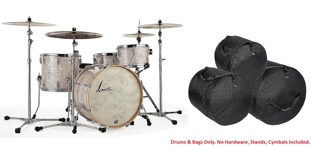 Sonor Vintage Series Pearl 22x14, 13x8, 16x14 No Mount Drum Kit | 3pc Shell Pack +Free Bags Shell Pack NEW Authorized Dealer