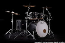 Load image into Gallery viewer, Pearl Masters Maple Reserve Limited Edition 22x18_10x7_12x8_16x14 Solid Matte Black Drum Shells | Special Order
