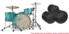 Load image into Gallery viewer, Sonor Vintage California Blue 22x14, 13x8, 16x14 No Mount Drum Kit Shell Pack +Free Bags Shell Pack NEW Authorized Dealer
