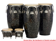 Load image into Gallery viewer, Pearl Pre-Order Bobby Allende Signature Series 4pc Conga Drums &amp; Bongos Set Confetti 11&quot;,11.75&quot;,12.5&quot;, 7&quot;&amp;8.5&quot;

