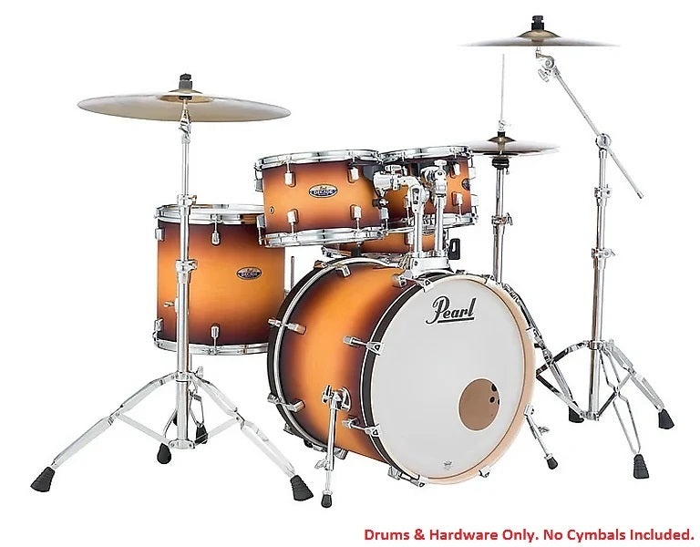 Pearl Decade Maple Satin Amburst 20x16/10x7/12x8/14x14/14x5.5 5pc Drums +HWP930 | Authorized Dealer