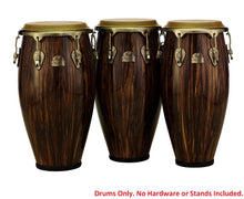Load image into Gallery viewer, Pearl Elite Series Wood-Fiber Maduro Brown Lacquer Finish 3pc Conga Set: 11&quot;, 11.75&quot;, 12.5&quot; | Dealer
