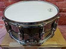 Load image into Gallery viewer, Ludwig LB417 *In Stock Now* Black Beauty 6.5x14&quot; Nickel Over Brass Snare Drum Imperial Lugs | Authorized Dealer
