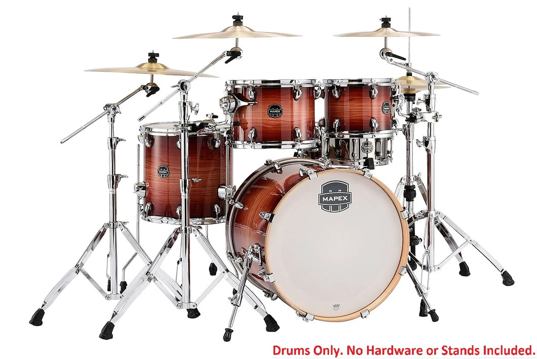 Mapex Armory Redwood Burst 20x16/10x8/12x9/14x14/14x5.5 Fusion 5 pc Shell Pack NEW Authorized Dealer