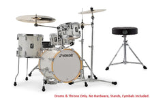 Load image into Gallery viewer, Sonor AQ2 White Marine Pearl SAFARI 16x15_13x12_10x7_13x6 Drums Shell Pack +Throne Authorized Dealer
