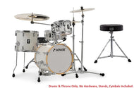 Sonor AQ2 White Marine Pearl SAFARI 16x15_13x12_10x7_13x6 Drums Shell Pack +Throne Authorized Dealer
