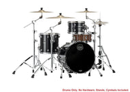 Mapex Saturn Evolution Hybrid Piano Black Lacquer Straight Ahead 3pc Kit Drums 20x16,12x8,14x14 Shell Pack Authorized Dealer