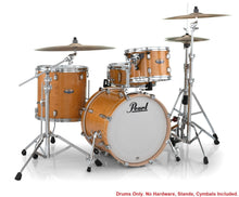 Load image into Gallery viewer, Pearl Limited Decade Maple Pale Amber Gloss Bop 4pc Set 18x14/12x8/14x14/14x5.5 Drum Shells | Dealer
