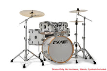 Load image into Gallery viewer, Sonor AQ2 Studio White Marine Pearl 20x16_14x13_12x8_14x6_10x7 Drum Shells | Authorized Dealer
