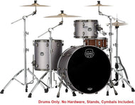 Mapex Saturn Evolution Hybrid Gun Metal Grey Lacquer Powerhouse Rock Drum Kit 24x14,13x9,16x16 Shell Pack Authorized Dealer