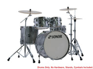 Sonor AQ2 Titanium Quartz Lacquer STAGE Kit 22x17_16x15_12x8_10x7_14x6 Drums Kit Shell Pack Authorized Dealer
