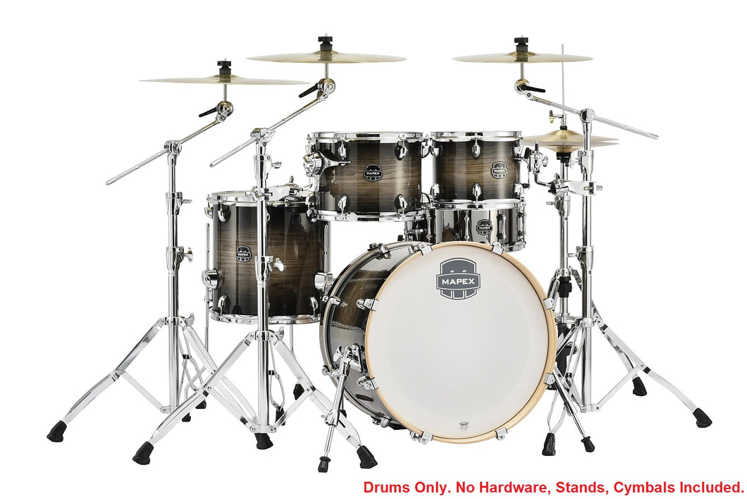 Mapex Armory Black Dawn Fusion 20x16/10x8/12x9/14x14/14x5.5 Shell Pack Drums | NEW | Authorized Dealer