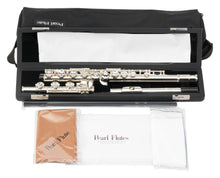 Load image into Gallery viewer, Pearl *Pre-Order* Quantz 525 Series Flute Split E, B-Foot, Offset G +Cleaning Rod, Kit, Case | 525RBE1RB | WorldShip | Special Order | Authorized Dealer
