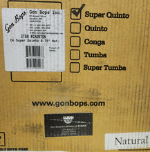 Load image into Gallery viewer, Gon Bops CA Super Quinto 9.75 California Series Conga Drum Natural FREE Shipping | Authorized Dealer
