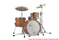 Sonor *Pre-Order* Vintage Teak Semi Gloss 18x14 w/Mount, 10x8, 12x8, 14x12 4pc Custom Drum Shells Pack | NEW | German Made | Special Order | Authorized Dealer