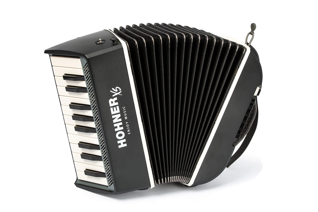 Hohner XS Adult Travel Compact Small Lightweight Piano Accordion | Worldwide Ship Authorized Dealer