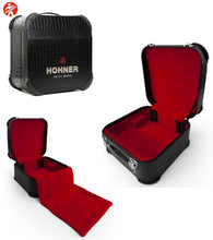 Load image into Gallery viewer, Hohner Corona III BbEbAb Cinco Letras BEA BEsAs Red Accordion Acordeon +Case/Bag/Straps/Pad | Dealer
