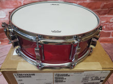 Load image into Gallery viewer, Ludwig Vistalite Red 5x14&quot; Bowtie Lug Molded Acrylic Snare Drum | In Stock Now | Authorized Dealer
