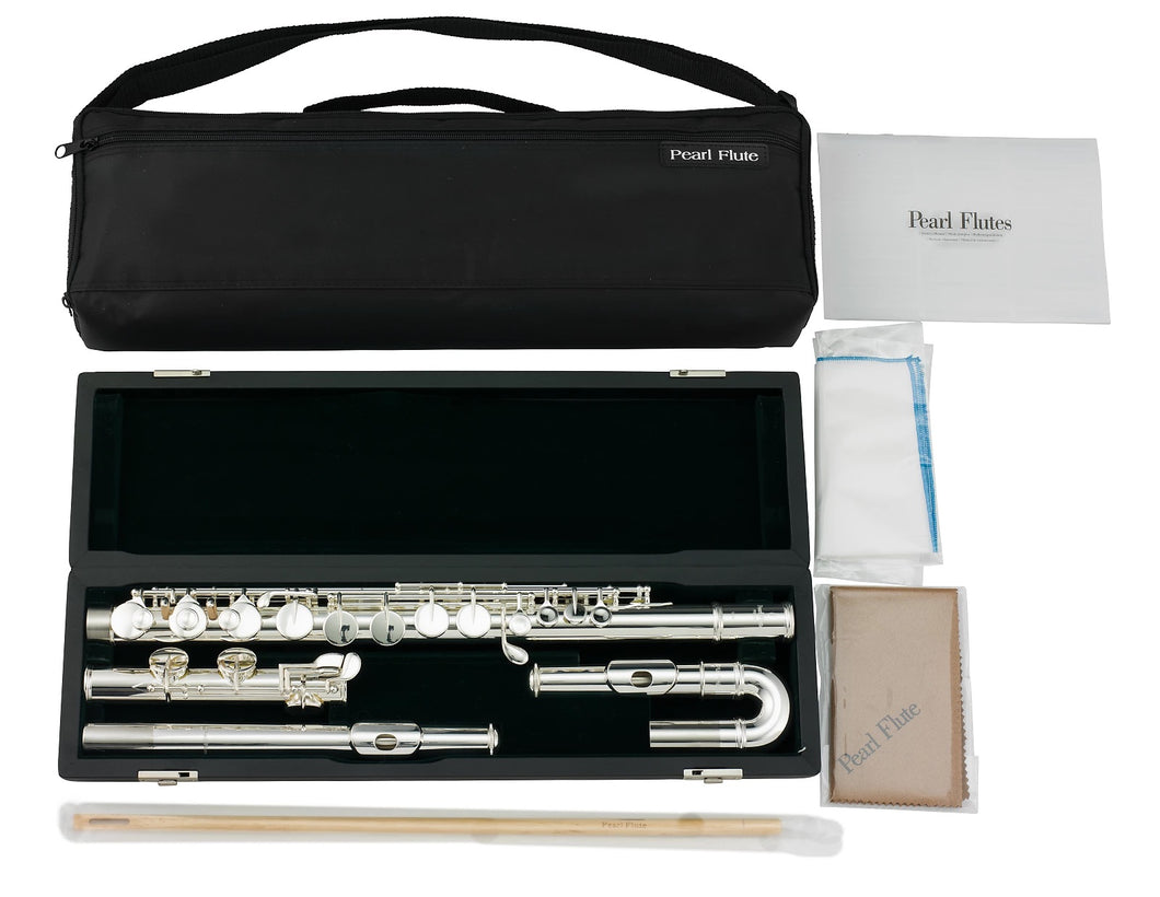 Pearl Flute PFA207SU Harmony Alto C-Foot, Straight/Curved Head +Cleaning Kit/Rod/Case  Special Order