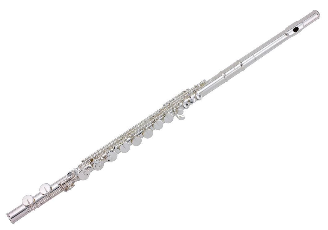 Pearl Pre-Order PFA201S Alto Flute Straight Head C Foot, Sterling Silver Lip/Riser | Special Order Authorized Dealer