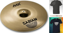 Load image into Gallery viewer, Sabian AAX 19&quot; X-PLOSION Fast Crash Natural Finish Bundle &amp; Save| Made in Canada | Authorized Dealer
