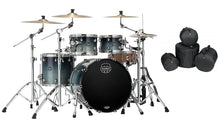 Load image into Gallery viewer, Mapex Saturn Teal Blue Fade 4pc Rock Drum Set 22x18/10x7/12x8/16x14 | +Free Bags | Authorized Dealer
