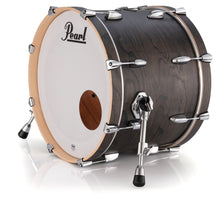 Load image into Gallery viewer, Pearl Session Studio Select Black Satin Ash 24x14&quot; Bass Kick Drum Birch/Mahogany Shell | Auth Dealer
