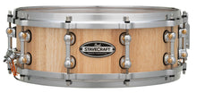 Load image into Gallery viewer, Pearl StaveCraft 14&quot;x5&quot; Thai Oak Stave Snare Drum Hand-Rubbed Natural Maple Finish Authorized Dealer
