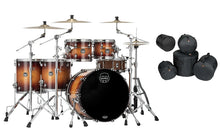 Load image into Gallery viewer, Mapex Saturn Evolution Workhorse Maple Exotic Sunburst Lacquer Drum Kit 22x18,10x8,12x9,14x14,16x16
