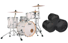 Load image into Gallery viewer, Pearl Masters Complete White Marine Pearl 20x14_12x8_14x14 Shell Pack +FREE Bags | Authorized Dealer

