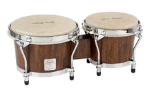 Load image into Gallery viewer, Gon Bops Mariano Chrome Series Bongos | Durian Wood &amp; Genuine Calfskin Heads | Authorized Dealer
