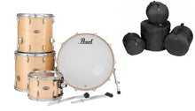 Load image into Gallery viewer, Pearl Session Studio Select Natural Birch 24x14/13x9/16x16/18x16 Drums +FREE Bags! Authorized Dealer

