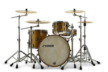 Load image into Gallery viewer, Sonor SQ1 Satin Gold Metallic 20x16/12x8/14x13 3pc Jazz Bop Kit Drums Shell Pack Matching BD Hoops +FREE Bags | Dealer
